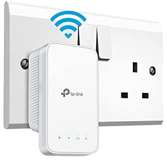 TP-Link RE300 AC1200 Mesh Wi-Fi Range Extender/Wi-Fi Booster/Wi-Fi Repeater(Up to 1200 Mbps), 2 Internal Antennas, Intelligent Signal Light, Power Schedule, LED Control, Tether APP, UK Plug WP Smart Home