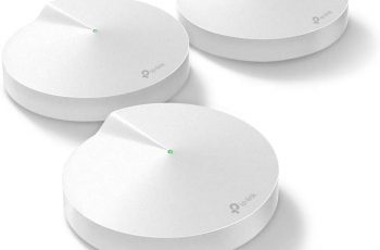 TP-Link Deco M5 Whole Home Mesh Wi-Fi System, Up to 5500 sq ft Coverage, Compatible with Amazon Echo/Alexa, Antivirus Security Protection and Parental Controls, Pack of 3