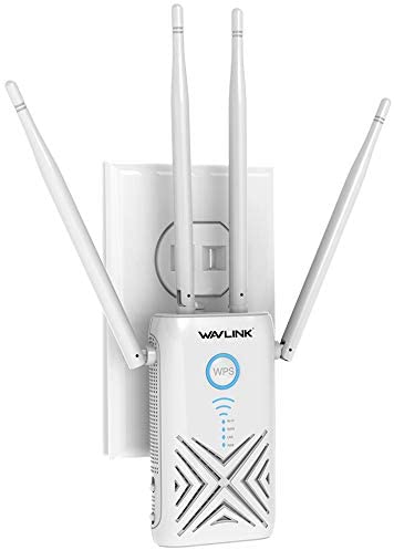 WAVLINK AC1200 WIFI Extender/Access Point/WIFI Booster, Gigabit Port Dual Band (867M 5G+ 300M 2.4G)/ Plug and Play, WPS, Work with Any Router WP Smart Home