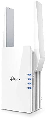 TP-Link RE505X AX1500 Dual Band Wi-Fi 6 Range Extender, Broadband/Wi-Fi Extender, Wi-Fi Booster/Hotspot with 1 Gigabit Port & 2 External Antennas, Built-In Access Point Mode, UK Plug WP Smart Home