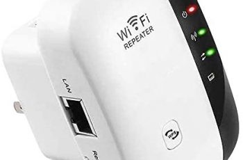 SE WiFi Range Extender 300Mbps Wireless Repeater 2.4G Internet Signal Booster Superboost Amplifier Supports Repeater/AP, 2.4G Network with Integrated Antennas LAN Port