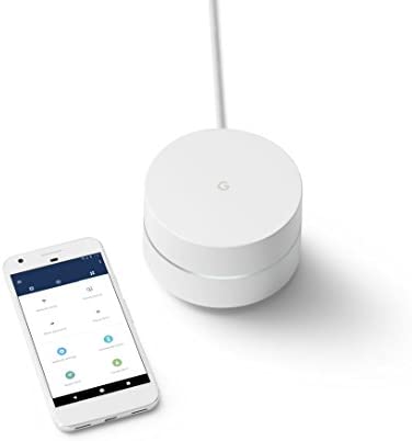 Google Mesh Wi-Fi Router Whole Home System, White, Pack of 2 WP Smart Home