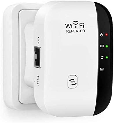 LONUO WiFi Extender Range Booster, Internet WiFi Booster Range Extender 2.4G 300Mbps Superboost Wi-Fi Signal Extender for Home Office, Easy Setup, Supports RP/AP Mode WP Smart Home