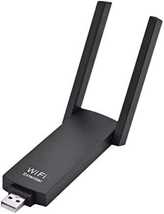 Tangxi Portable 300M USB WiFi Signal Extender,External Dual Powerful Antenna WiFi Network Extender Amplifier,Wireless Route Repeater AP Amplifier support WPS/WEP/WPA/WPA2/WPA & WPA2 WP Smart Home